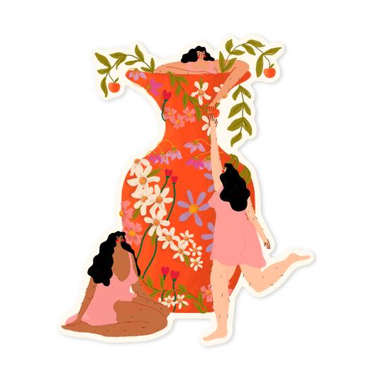 Vase Sticker