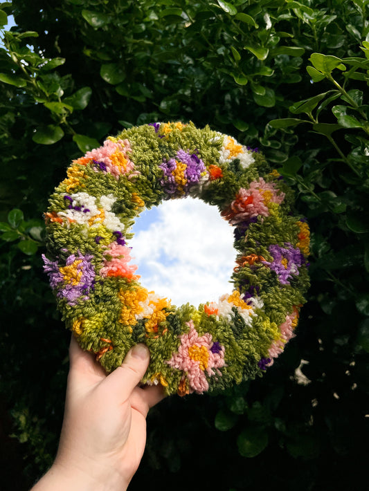 Round Mirror - Garden