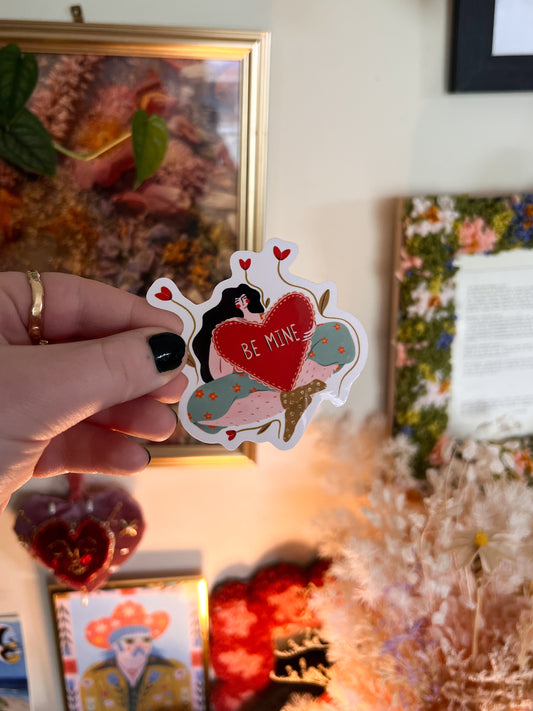 Be Mine Sticker
