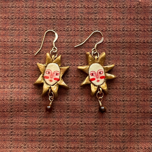 Stargirl Earrings - Tiger’s Eye