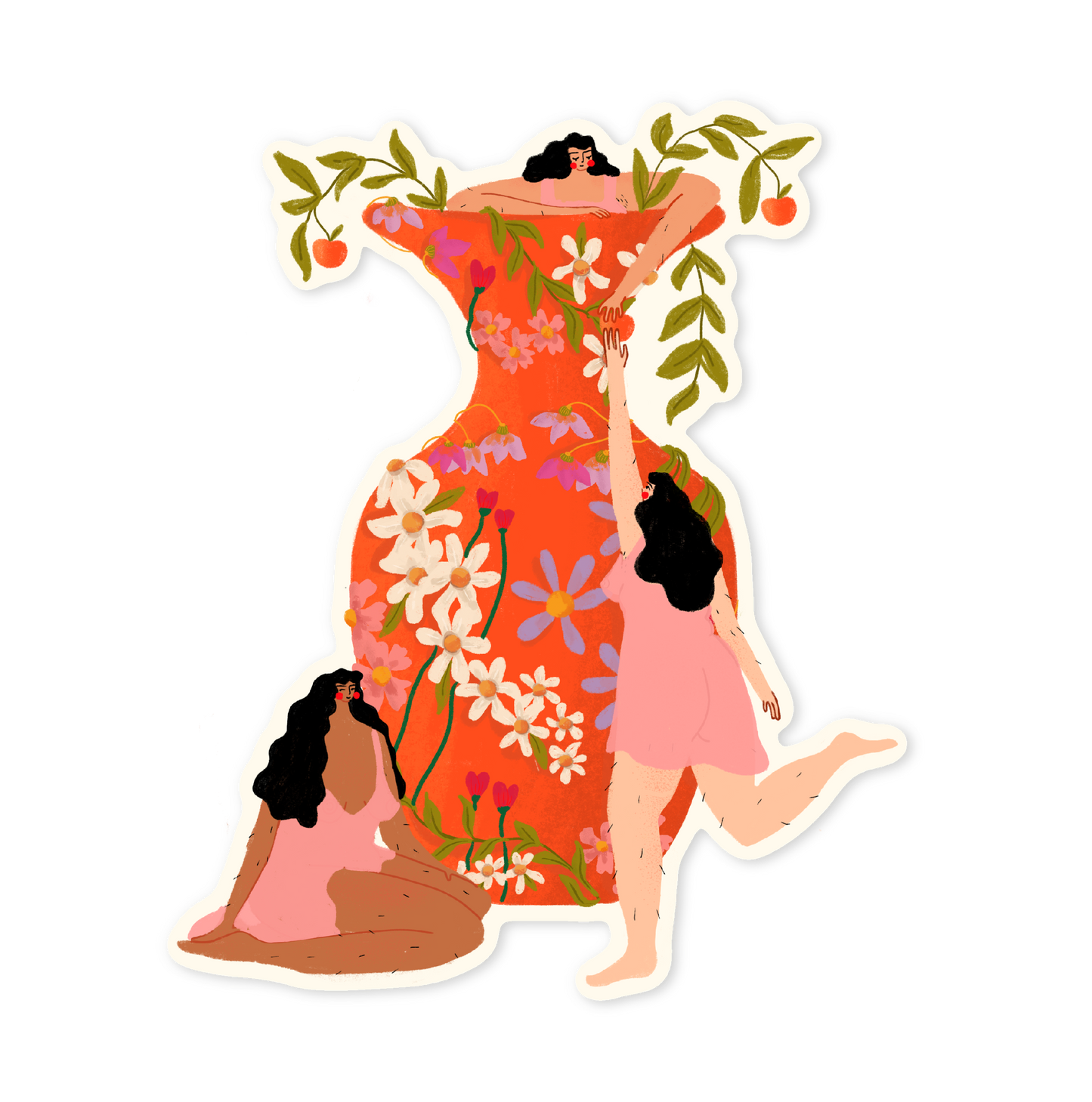 Vase Sticker