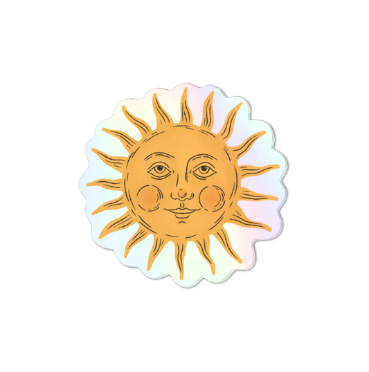 Holographic Sun Sticker